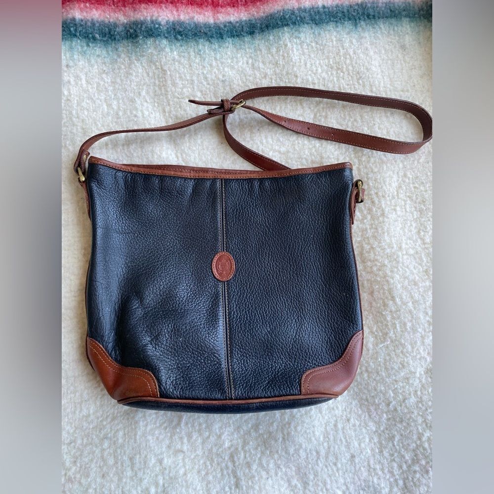 90s Liz Claiborne Vintage Leather Crossbody